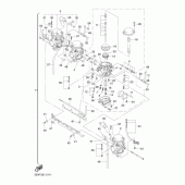 Схема вузла: Карбюратор Yamaha XJR1300