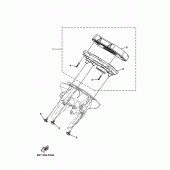 Схема вузла: Панель приладів Yamaha FZ10/MTN1000 MT-10