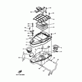 Схема вузла: Впускная система 2 Yamaha XV1900 Raider S