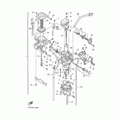 Схема вузла: Карбюратор Yamaha XT600 XT600