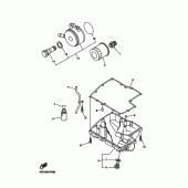 Схема вузла: Фільтр масляний Yamaha YZF-R1 R1