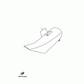 Схема вузла: Сидіння Yamaha TTR110 TT-R110