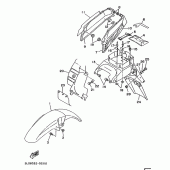 Схема узла: Крыло Yamaha XTZ750 Super Tenere