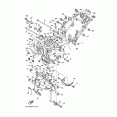 Схема вузла: Рама Yamaha XP500 T-MAX