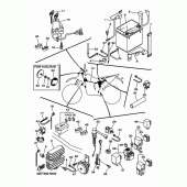 Схема вузла: Електроустаткування 2 Yamaha WR250 WR250R