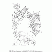 Схема узла: Крыло Yamaha YZF-R3