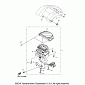 Схема узла: Панель приборов Yamaha XVS1300 V-Star Deluxe