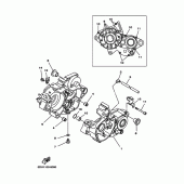 Схема вузла: Картер двигуна Yamaha YZ125
