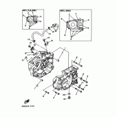 Схема вузла: Картер двигуна Yamaha TT250R TT-R