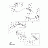 Схема вузла: Поворотники Yamaha XVS1300 V-Star Deluxe