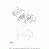 Схема вузла: Впускна система 2 Yamaha XVS950 Bolt C-Spec