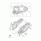 Схема вузла: Картер двигуна Yamaha XP500 T-MAX