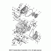 Схема вузла: Кришки картера 1 Yamaha XTZ1200 Super Tenere