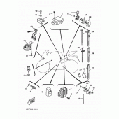 Схема узла: Электрооборудование 2 Yamaha YZF-R125