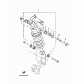 Схема узла: Задняя подвеска Yamaha FZ10/ MTN1000 MT-10 SP