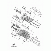 Схема вузла: Головка циліндра Yamaha MT09/MTN850 MT-09