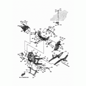 Схема узла: Рама Yamaha XP530 T-MAX