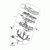 Схема узла: Панель приборов Yamaha YP250 Majesty