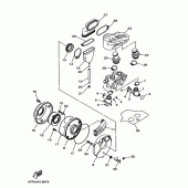 Схема вузла: Впускна система Yamaha XVS400 Drag Star