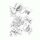 Схема вузла: Кришки картера 1 Yamaha XTZ1200 Super Tenere