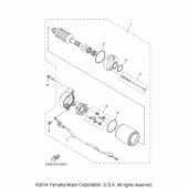 Схема вузла: Електричний стартер Yamaha TTR125 TT-R125
