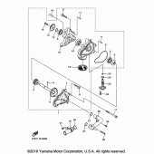 Схема вузла: Водяний насос Yamaha XVS1300 V-Star Tourer