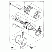 Схема вузла: Електричний стартер Yamaha XJ600 Diversion (S-TYPE)