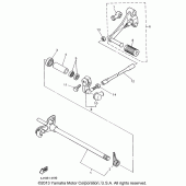 Схема вузла: Вал перемикання Yamaha YZF600R Thundercat
