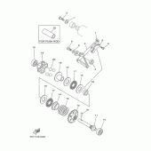 Схема вузла: Governor Yamaha YZ125