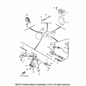 Схема вузла: Электрооборудование 2 Yamaha XT250 XT250