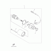 Схема вузла: Електричний стартер Yamaha TTR50 TT-R50