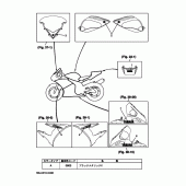 Схема вузла: Графіка та Емблема Yamaha YZF-R6/ YZF600 R6 RaceBase