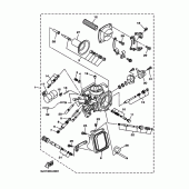Схема вузла: Карбюратор Yamaha XVS250 Drag Star