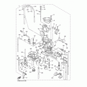 Схема узла: Карбюратор Yamaha WR450F