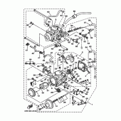 Схема вузла: Карбюратор Yamaha TRX850