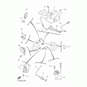 Схема вузла: Електроустаткування 1 Yamaha XVS1300 Midnight Star