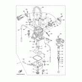 Схема вузла: Карбюратор Yamaha YZ250 YZ250