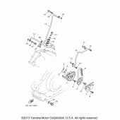 Схема узла: Масляный насос Yamaha XVS1100 V-Star Midnight Custom