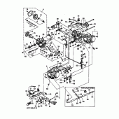 Схема вузла: Карбюратор Yamaha XVZ1300 Royal Star Venture