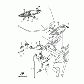 Схема вузла: Бічна кришка Yamaha TDM900