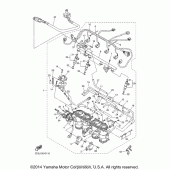 Схема вузла: Впускна система (2) Yamaha FZ1 FZ1