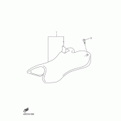 Схема вузла: Сидіння Yamaha YZF-R1 R1 RaceBase