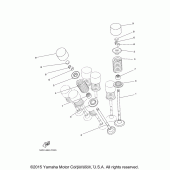 Схема узла: Клапан Yamaha YZF-R3