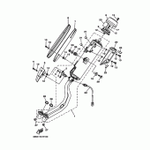 Схема вузла: Вихлопна система Yamaha XP500 T-MAX