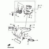 Схема вузла: Панель приладів Yamaha XVZ1300 Royal Star Tour Classic