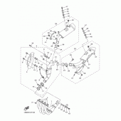 Схема вузла: Вихлопна система Yamaha YZF-R1 R1 RaceBase