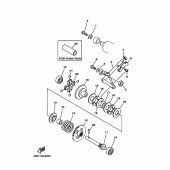 Схема узла: Корпус/кузов компл governor Yamaha YZ125