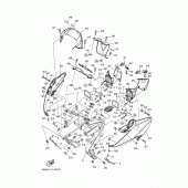 Схема узла: Облицовочные элементы Yamaha XP500 T-MAX