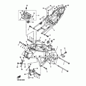 Схема узла: Рама Yamaha YZF-R6/ YZF600 R6