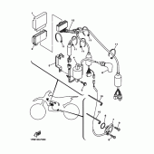 Схема вузла: Електроустаткування 1 Yamaha YZ250 YZ250